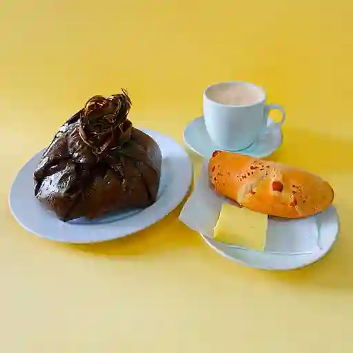Tamal en Combo