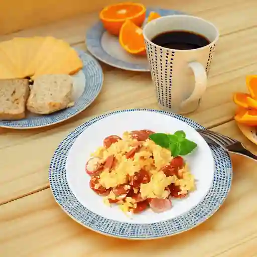 Desayuno con Huevos Rancheros