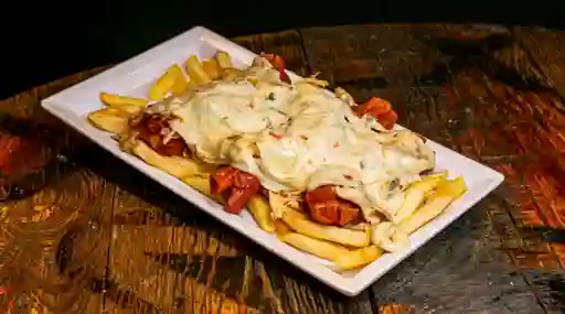 Salchipapa Americano Zenú Especial Mixto