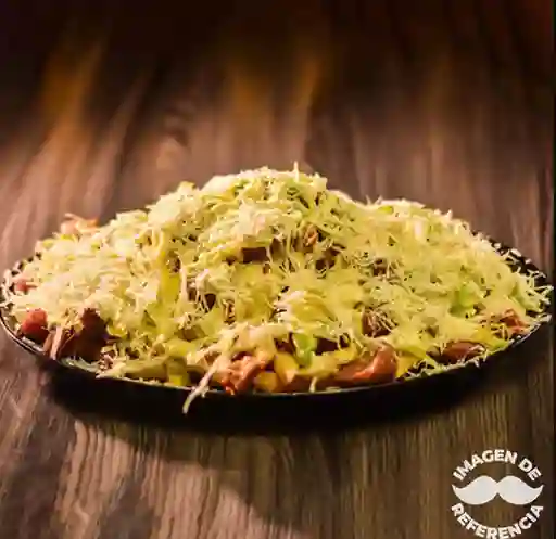 Salchipapa Mixta
