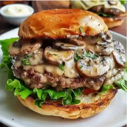 Hamburguesa Champiñón
