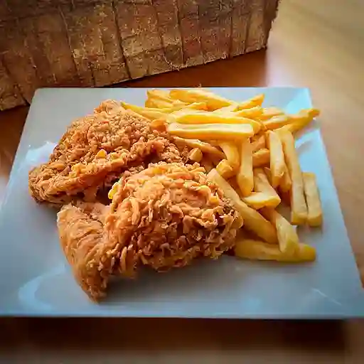 1/4 Pollo Broaster