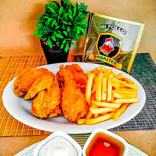 1/2 Pollo Broaster