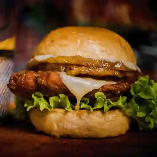 Hamburguesa Pollo Crispy