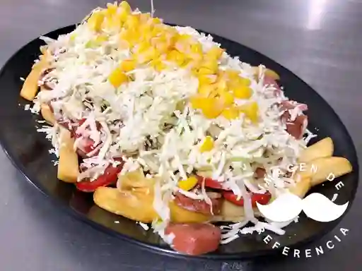 Salchipapa Sencillo
