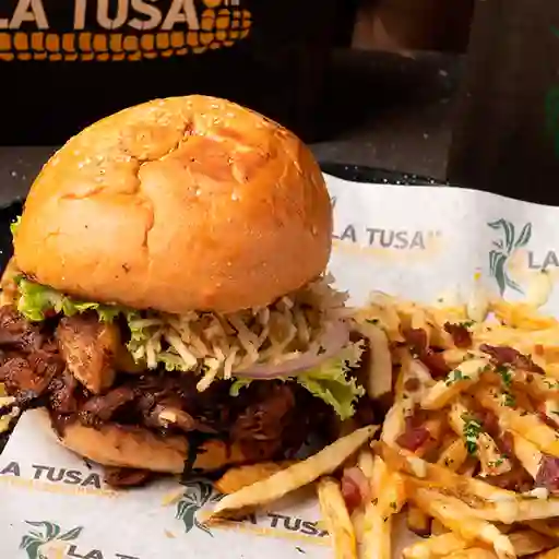 Hamburguesa La Greñuda