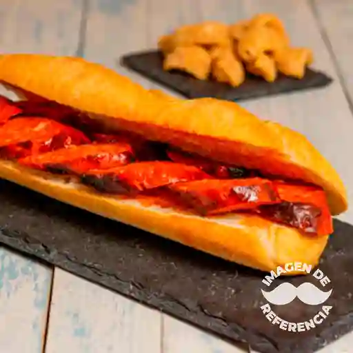 Sándwich Aplastado Sencillo