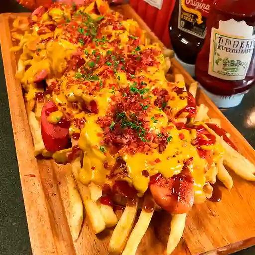 Salchipapa Especial