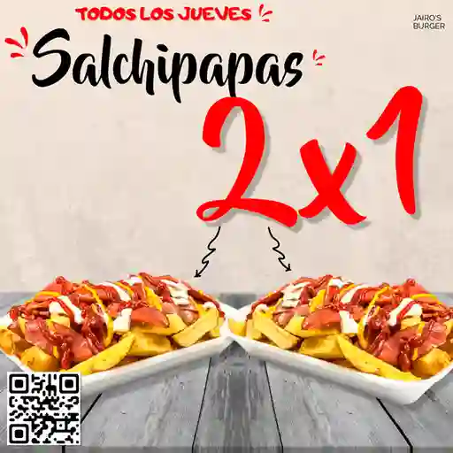 Combo Salchipapas 2 X 1