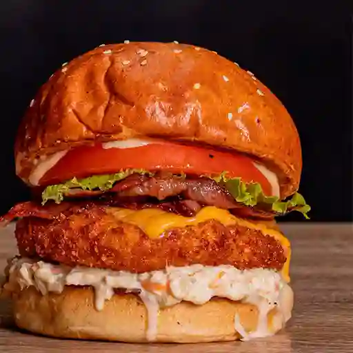 Hamburguesa Pollo Crispy