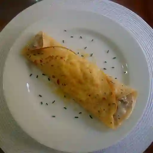 Crepe de Pollo con Champiñones