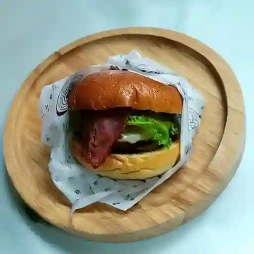 Hamburguesa Carne con Papas