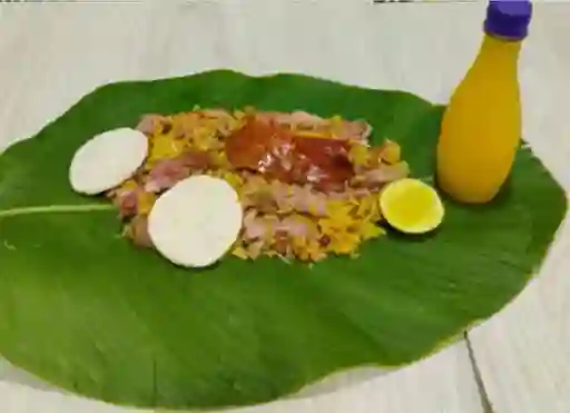 Combo Lechona Personal + Jugo Naranja