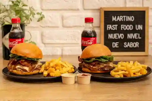 Combo 2 Hamburguesas Martino