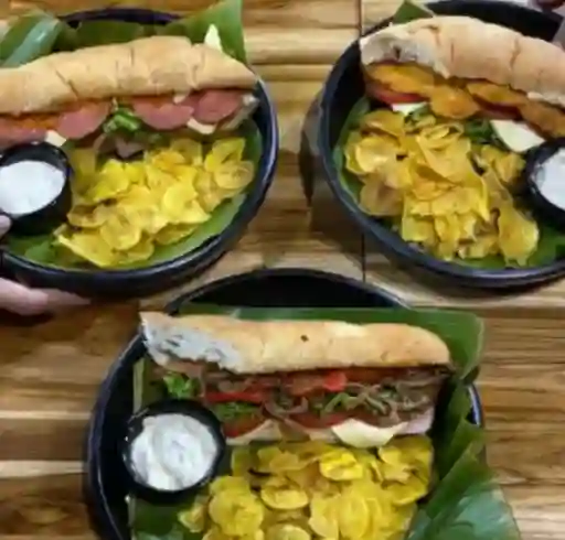 Sándwich Jamon y Queso