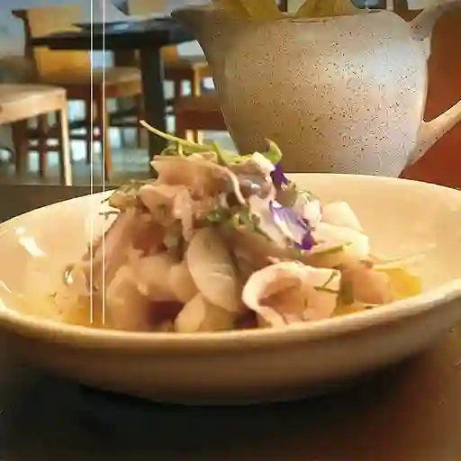 Ceviche de Pescado y Mango