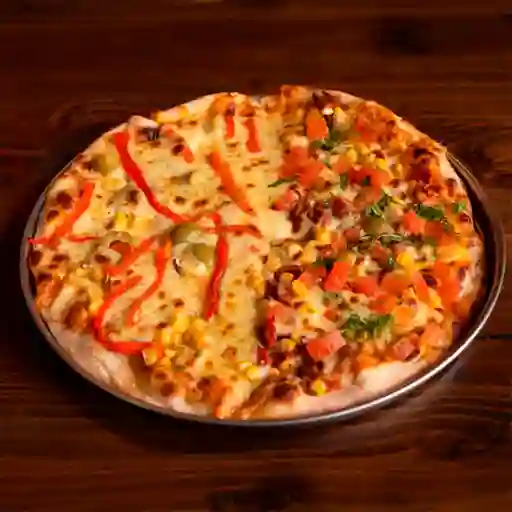 Pizza Champiñones con Pollo