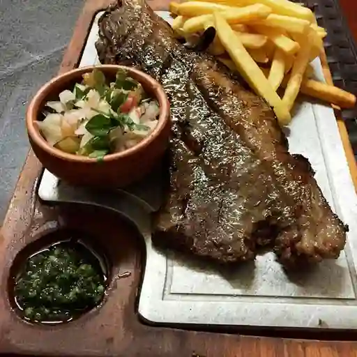 Asado de Carne (Capón.)