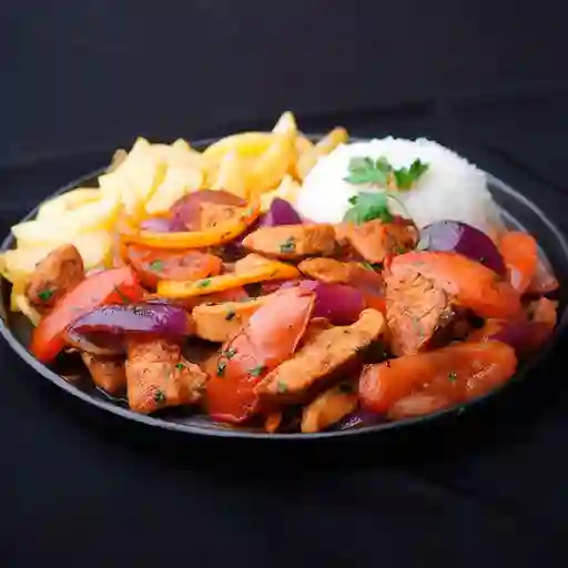 Pollo Salteado