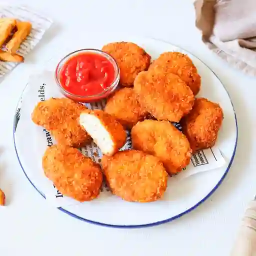 5 Nuggets y Papas