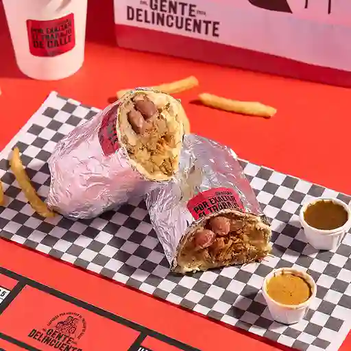 Burrito Bandeja Envuelta