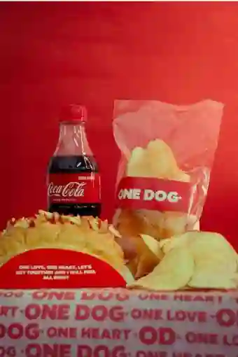 Combo 2 One Dog + 2 Gaseosa 250 ml