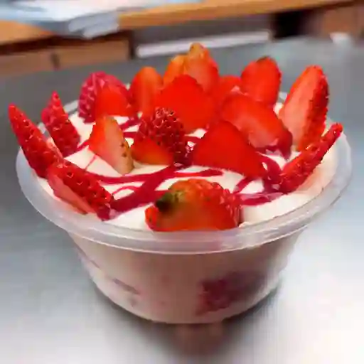 Fresas con Crema Pequeña