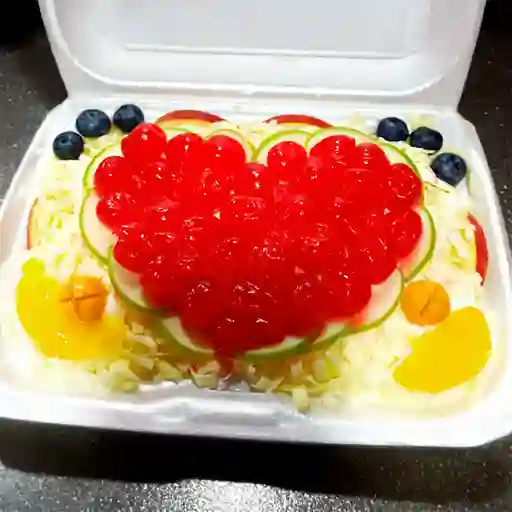 Ensalada Frutas Corazón de Cereza Grande