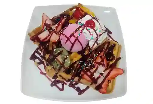 Waflle de Frutos Rojos