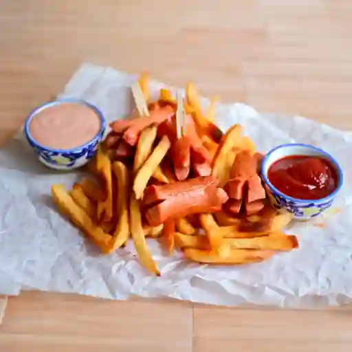 Salchipapas