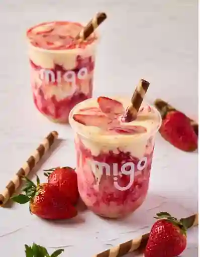 Fresas Con Crema Temporada San Valentin 12 Oz