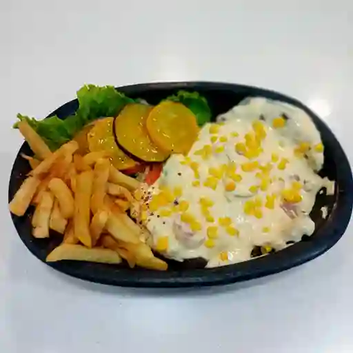 Pollo Al Champiñón