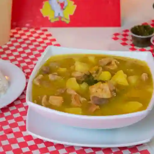 Sopa de Mondongo más Arroz