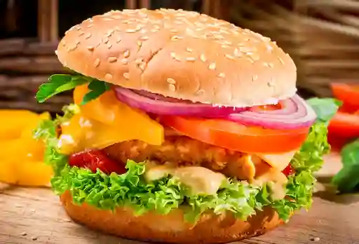 Hamburguesa Pollo