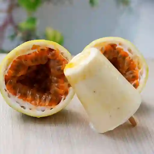 Paleta Crema de Maracuyá