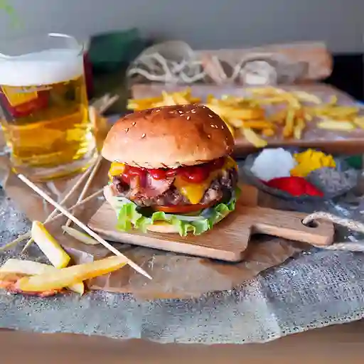 Hamburguesa la Tradicional