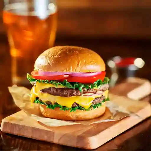 Hamburguesa la Doble