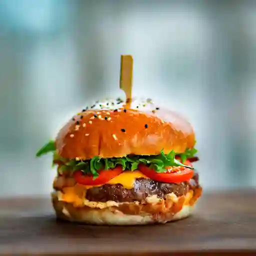 Hamburguesa Doble Clásica