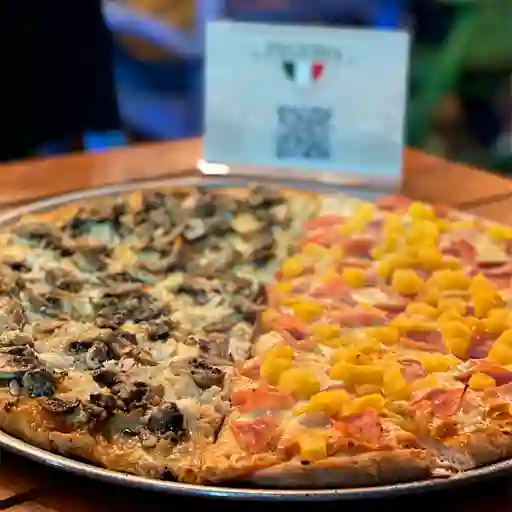 Pizza de Pollo al Funghi Grande