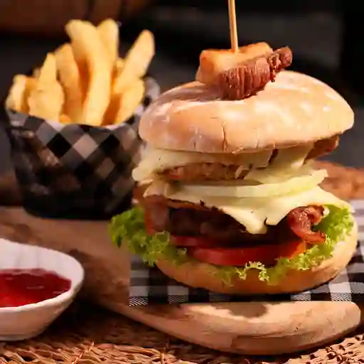 Hamburguesa Artesanal Mixta