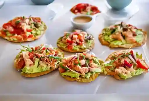 Tostadas de Camaron a la Diabla