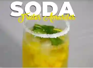 Soda de Frutos Amarillos