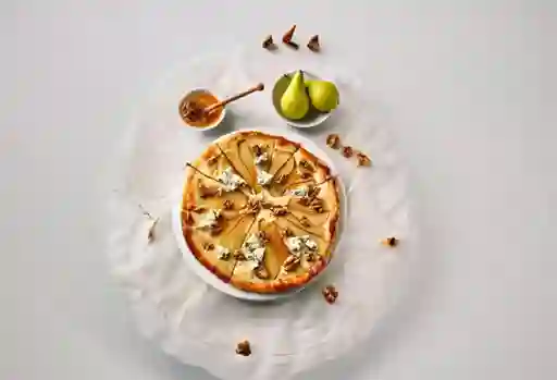 Pizza Manzana y Queso Azúl