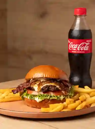 Combo Clásica + Coca Cola Pet 400