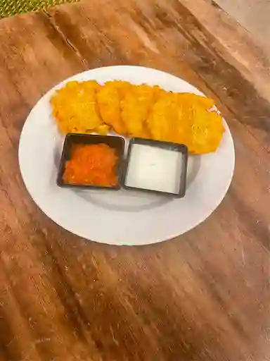 Porcion de Patacon con Suero