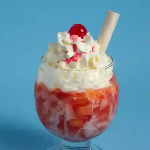 Salpicón con Helado