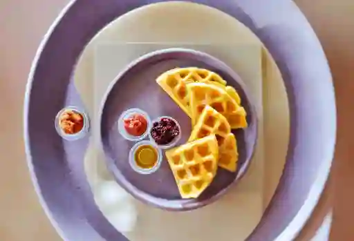 Waffle Pan de Bono Sencillo