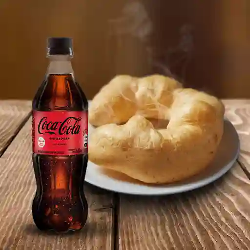 Pan de Yuca + Coca Cola Original Lata