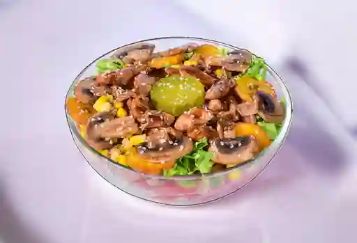 Ensalada Pollo Teriyaki