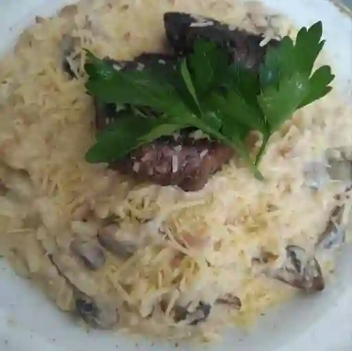 Arroz Cremoso de Hongos